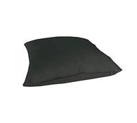 Trama Toscana Cuscino Ecopelle in 29 Colori cm 45x45 sfoderabile Completo di Imbottitura in Fiocco Anallergico Le Altre 2 Misure cm 60x60 e 30x60 Realizzabile Anche su Misura Variante 1114 Nero