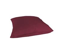 Trama Toscana Cuscino Ecopelle in 29 Colori cm 45x45 sfoderabile Completo di Imbottitura in Fiocco Anallergico Le Altre 2 Misure cm 60x60 e 30x60 Realizzabile Anche su Misura Variante 28 Bordeaux