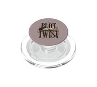 Trama Twist Gothic Book Lover Raven Dark Academia Lettura PopSockets PopGrip per MagSafe