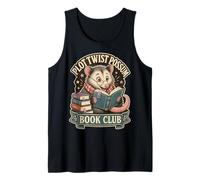 Trama Twist Possum Book Club Reader Graphic Reading Stack Canotta