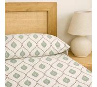 TRAMAS+ Completo Lenzuola Singolo 90x200, 100% cotone, Biancheria da Letto, Lenzuola e 1 federa da letto, Certificata STANDARD 100 by OEKO-TEX - charleston verde