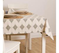 TRAMAS+ Copritavolo rettangolare Antimacchia - Tovaglia Tavolo Rettangolare 140x200cm - Tovaglie Lavabile - Cabot Verde Seco