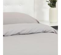 TRAMAS+ Set Copripiumino Matrimoniale 240x220cm, 100% cotone, Copripiumino e 2 federa da letto 55x80cm, Certificata STANDARD 100 by OEKO-TEX - Grigio