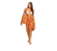 TRAMAS+ Set Telo Mare Pareo Donna + Borsa Abbinata, Pack Estivo Morbido e ad Asciugatura Rapida, Ideale per Spiaggia, Piscina, Viaggi e Vacanze - Lumi Caldera