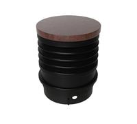 Tramoggia For Chicchi Di Caffè Con Ventilatore D'aria, Compatibile Con Baratza, Accessori For Macinacaffè Encore/ESP/Forte BG/Forte AP/Virtuoso+/Vario+/VarioW(Wooden Cover)