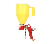 Tramoggia in plastica Pistola a spruzzo pneumatica ad aria compressa Spruzzatore per pittura murale Struttura della parete del soffitto Vernice in pietra Rivestimento a tenuta stagna Strumento per la