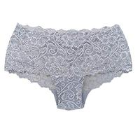 Tramonte Culotte Slip Mutanda Donna in Pizzo Splendid S.725 Grigio (Grigio, 3-M)