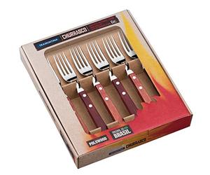 Tramontina 29899/166, Set di forchette - Rosso/Jumbo (Pezzi)