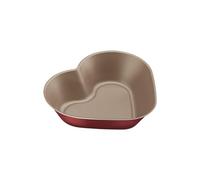 Tramontina Brasil - Stampo per dolci a forma di cuore, 24 cm, antiaderente, doratura uniforme, forma di cuore