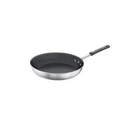 Tramontina Padella professionale antiaderente con manico rimovibile in silicone per piani cottura elettrici, a gas e vetroceramica, pentole in alluminio, 25 cm, 1,9 l, 20890025