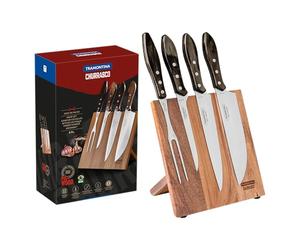 Tramontina Set Coltelli Polywood 5 Pezzi con Supporto Magnetico
