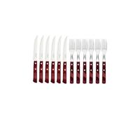 Set Posate per Carne/BBQ rosso 12 pezzi, Polywood FSC - Tramontina