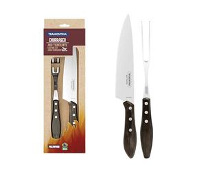 Tramontina Set Utensili di carne Polywood 2 pezzi