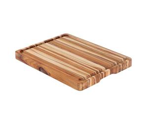 Tramontina Tagliere in Legno di Teak per Presentazione e Taglio Churrasco Premium 50 x 38 cm