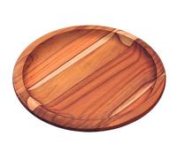 Tramontina Tagliere in teak per servizio e presentazione 26 x 1,5 cm - Provence FSC