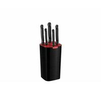Tramontina Ultracorte Set da 6 Pezzi con Blocco, Nero 23899/078