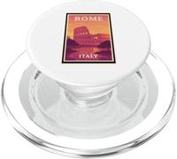 Tramonto a Roma Italia Alba Tramonto Alba Alba Alba Viaggi Arte Grafica PopSockets PopGrip per MagSafe