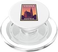 Tramonto a Vienna Austria Alba Alba Viaggi Art Graphic PopSockets PopGrip per MagSafe