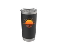 Tramonto - Alba Bicchiere termico in acciaio inox doppia parete