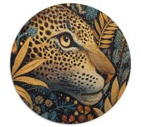 Tramonto arancione dorato Leopardo in The Jungle Jigsaw Puzzle 1000pcs (67.5x67.5cm) Adulti Stile della pittura a olio Puzzle Gioco Educativo Decorazioni Per La Casa