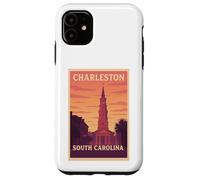 Tramonto Charleston South Carolina SC Alba Travel Art Graphic Custodia per iPhone 11