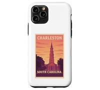 Tramonto Charleston South Carolina SC Alba Travel Art Graphic Custodia per iPhone 11 Pro