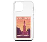 Tramonto Charleston South Carolina SC Alba Travel Art Graphic Custodia per iPhone 12/12 Pro
