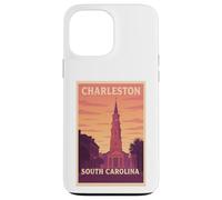 Tramonto Charleston South Carolina SC Alba Travel Art Graphic Custodia per iPhone 13 Pro Max