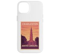 Tramonto Charleston South Carolina SC Alba Travel Art Graphic Custodia per iPhone 14 Plus