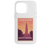 Tramonto Charleston South Carolina SC Alba Travel Art Graphic Custodia per iPhone 14 Pro Max