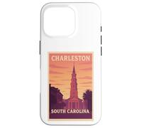 Tramonto Charleston South Carolina SC Alba Travel Art Graphic Custodia per iPhone 16 Pro