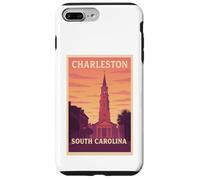 Tramonto Charleston South Carolina SC Alba Travel Art Graphic Custodia per iPhone 7 Plus/8 Plus