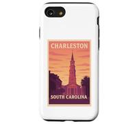 Tramonto Charleston South Carolina SC Alba Travel Art Graphic Custodia per iPhone SE (2020) / 7 / 8