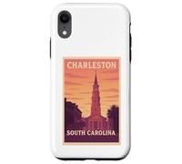 Tramonto Charleston South Carolina SC Alba Travel Art Graphic Custodia per iPhone XR