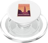 Tramonto Charleston South Carolina SC Alba Travel Art Graphic PopSockets PopGrip per MagSafe
