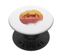 Tramonto della formica nel design retrò PopSockets PopGrip Adesivo