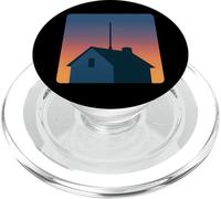 Tramonto dell'antenna verticale del tetto della casa PopSockets PopGrip per MagSafe