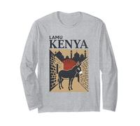 Tramonto di Lamu Kenya Maglia a Manica