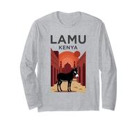 Tramonto di Lamu Kenya Maglia a Manica