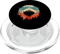 Tramonto di un transatlantico d'epoca PopSockets PopGrip per MagSafe