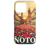 Tramonto dorato della Festa dei Fiori di Noto - Italia Custodia per iPhone 16 Pro