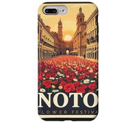 Tramonto dorato della Festa dei Fiori di Noto - Italia Custodia per iPhone 7 Plus/8 Plus