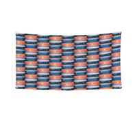 Tramonto e alba con onde del mare oceano stampa banner di Halloween perfetto per Halloween Natale design su un lato forniture per decorazioni per feste