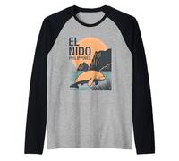 Tramonto El Nido Maglia con Maniche Raglan