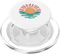 Tramonto estivo dipinto a mano PopSockets PopGrip per MagSafe