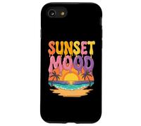 Tramonto Mood Spiaggia Tropicale Oceano Vibrazioni Estive Custodia per iPhone SE (2020) / 7/8