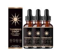 Tramonto naturale Glow auto-brodo gocce Bere brodi senza sole gocce con ingredienti organici naturali brodi orali supplemento per viso e corpo da bere (3Pcs)