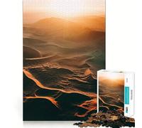Tramonto nel deserto - Puzzle per adolescenti da 1000 pezzi - Gioco di logica - Divertimento per tutta la famiglia - Bordo di alta qualità 50x75cm