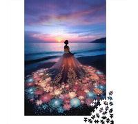 Tramonto sul Mare Puzzle per Adulti Puzzle 1000 Pezzi Abito da Sogno Gioco di Puzzle 1000 Pezzi Relax Famiglia Casa 38x26cm/1000pcs