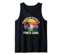 Tramonto sulla Spiaggia di Punta Cana Repubblica Dominicana Canotta